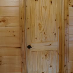 2 Panel Knotty Pine with V-Groove