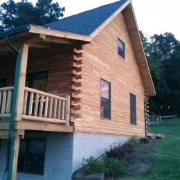 Ohio Log Home Restoration 