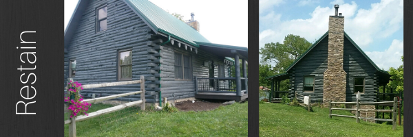 Ohio Log Home Restoration